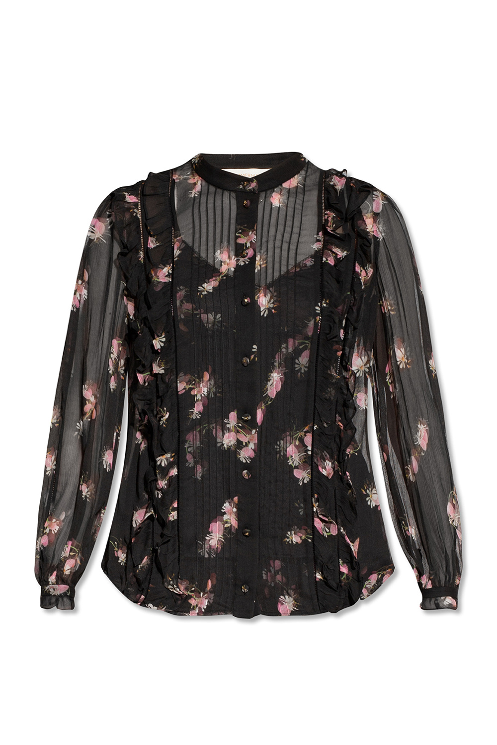 SchaferandweinerShops Kiribati - Black Floral shirt